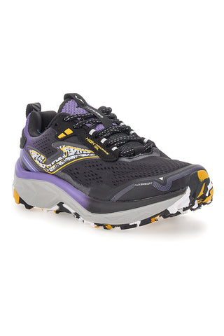 Schwarz-lila Trailrunning-Schuhe JOMA TUNDRA LADY 2401