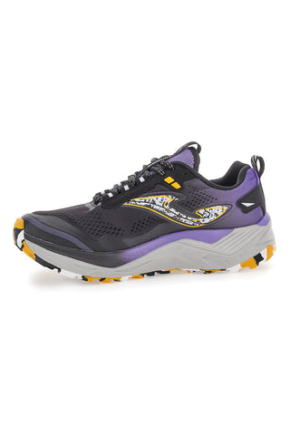 Schwarz-lila Trailrunning-Schuhe JOMA TUNDRA LADY 2401