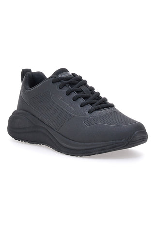 Schwarze Sneakers mit Schnürsenkeln Champion Siphon Pu