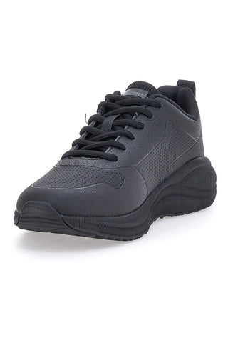 Schwarze Sneakers mit Schnürsenkeln Champion Siphon Pu