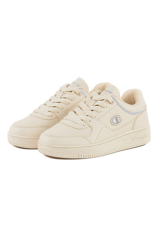 Cremefarbene Sneakers mit silbernen Details CHAMPION RD18 LOW