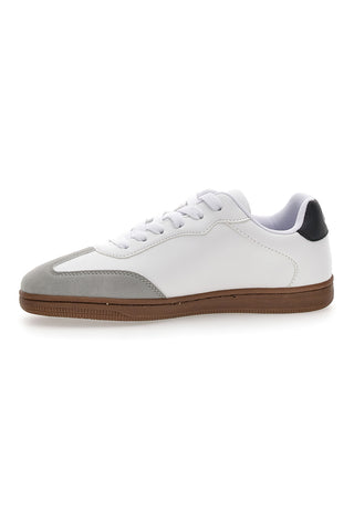 Weiße CHAMPION PRESTIGE MIX MATERIAL LOW-Sneaker