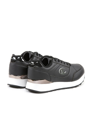 Schwarze Sneakers mit weißer Sohle CHAMPION RR CHAMPII PLAR ELEMENT LOW