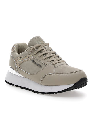 Beige Sneaker Champion RR Champ Plat Low Chromo