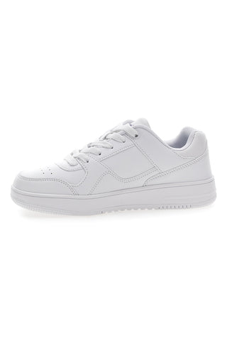 Weiße Sneakers mit kontrastierendem Logo CHAMPION RD18 LOW G GS