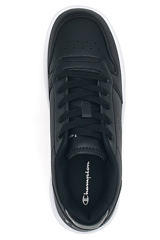 Schwarze Sneaker mit schwarzer Plateausohle CHAMPION RD18 PLATFORM GLITTER G GS