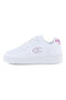 Weiße Sneakers mit seitlichem Logo CHAMPION RD18 PLATFORM GLITTER G GS