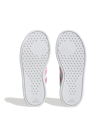 Weiße und rosa Schnürsneaker ADIDAS Breaknet 2.0 K