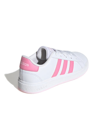 Sneakers Bianche e Rosa Adidas Grand Court 2.0 K