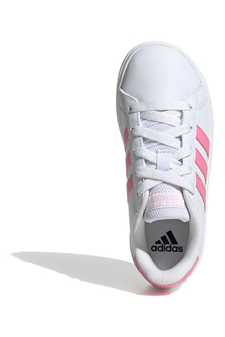 Sneakers Bianche e Rosa Adidas Grand Court 2.0 K