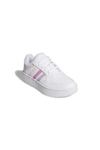 Sneakers Bianche e Rosa Adidas Hoops 3 Bold W