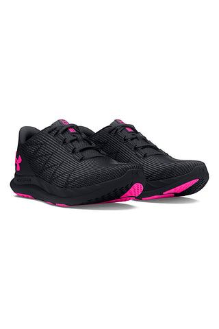 Scarpe da running nere con dettagli fuxia UNDER ARMOUR W CHARGED SPEED SWIFT
