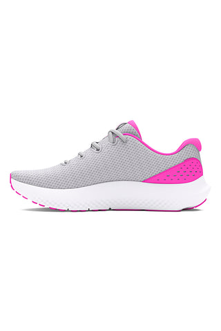 Scarpe da Running Grigie e Fucsia Under Armour W CHARGED SURGE 4