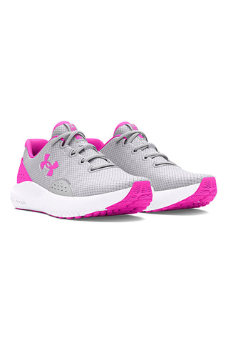 Scarpe da Running Grigie e Fucsia Under Armour W CHARGED SURGE 4