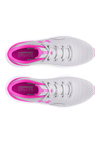 Scarpe da Running Grigie e Fucsia Under Armour W CHARGED SURGE 4