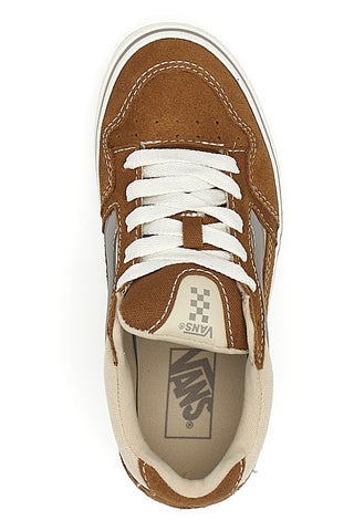 Sneakers Marroni e Beige Con Suola Waffle Vans Caldrone