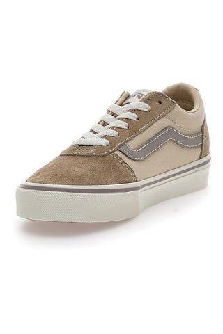 Beigefarbene Sneaker mit Obermaterial aus Wildleder von VANS WARD
