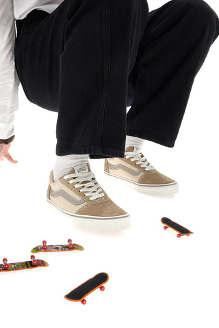 Beigefarbene Sneaker mit Obermaterial aus Wildleder von VANS WARD
