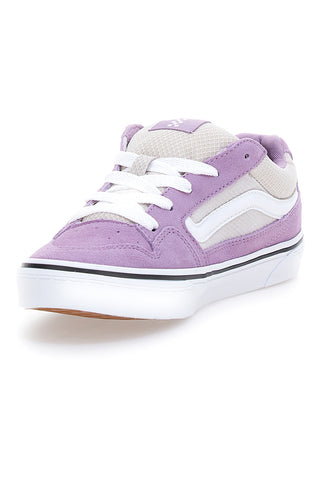 Vans Caldrone lila und weiße Turnschuhe