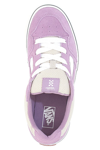 Vans Caldrone lila und weiße Turnschuhe