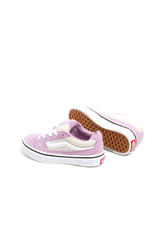 Vans Caldrone lila und weiße Turnschuhe