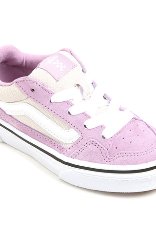 Vans Caldrone lila und weiße Turnschuhe