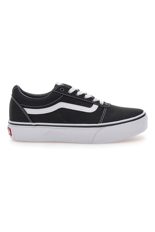 Vans Ward Plateau-Sneaker Schwarz