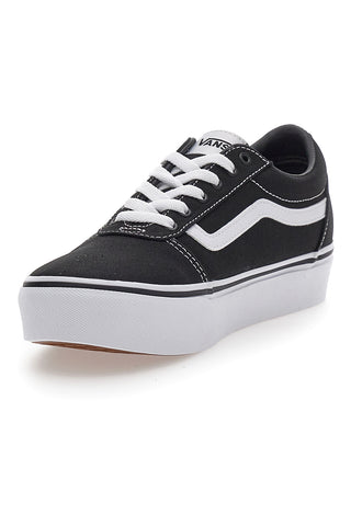 Vans Ward Plateau-Sneaker Schwarz