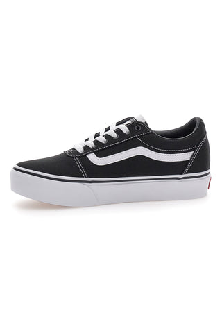 Vans Ward Plateau-Sneaker Schwarz