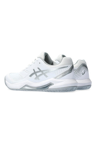 Scarpe da Tennis Bianche e Grigie Asics GEL-DEDICATE 8 CLAY