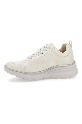 Cremefarbene Sneakers mit Memory Comfort Australian AU32W504