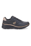 Sneakers Nere Con dettagli Dorati Australian AU42W511