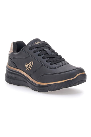 Sneakers Nere Con dettagli Dorati Australian AU42W511