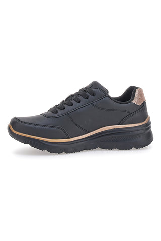 Sneakers Nere Con dettagli Dorati Australian AU42W511