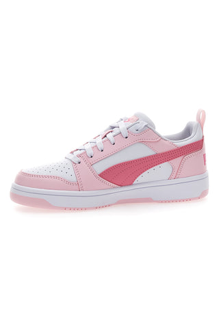 Sneakers Rosa con lacci Puma Rebound V6 Lo Jr