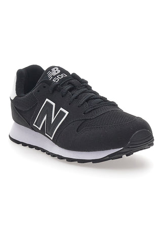 Schwarze Sneakers mit weißen Details NEW BALANCE 500