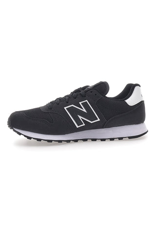 Schwarze Sneakers mit weißen Details NEW BALANCE 500