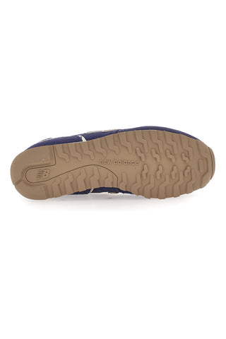 Sneakers blu con tomaia in pelle New Balance 373