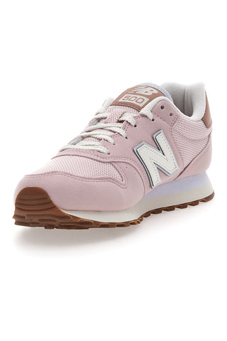 Sneakers rosa con inserti in tessuto New Balance 500