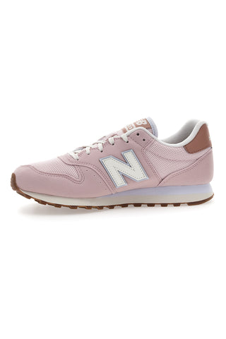 Sneakers rosa con inserti in tessuto New Balance 500