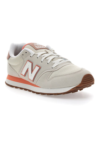 Beige und orange Sneaker New Balance GM500