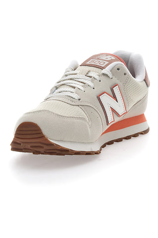 Beige und orange Sneaker New Balance GM500