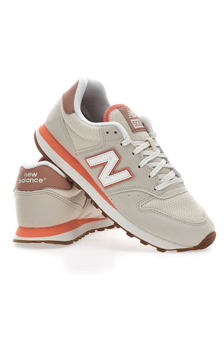 Beige und orange Sneaker New Balance GM500