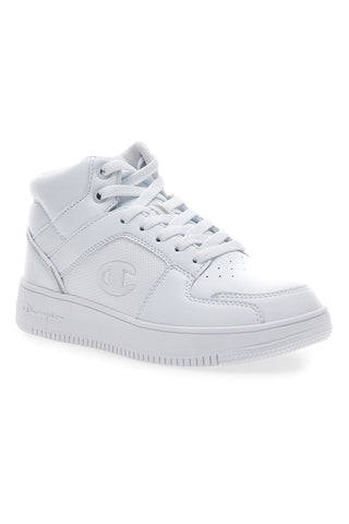 Weiße Sneakers mit seitlichem Logo Champion RD18 2 Mid