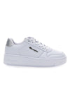 Schwarze Sneakers mit Plateausohle Champion RD18 PLAT Chromo