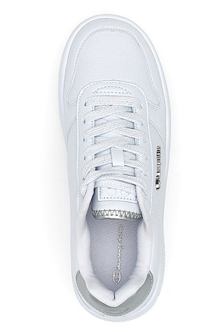 Schwarze Sneakers mit Plateausohle Champion RD18 PLAT Chromo