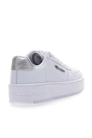Schwarze Sneakers mit Plateausohle Champion RD18 PLAT Chromo