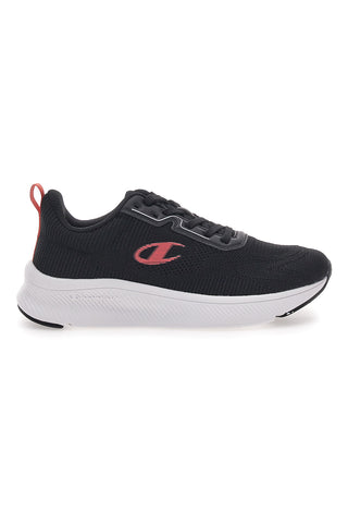Schwarze Sneakers mit Softstep CHAMPION GALACTIC LOW CUT SHOE