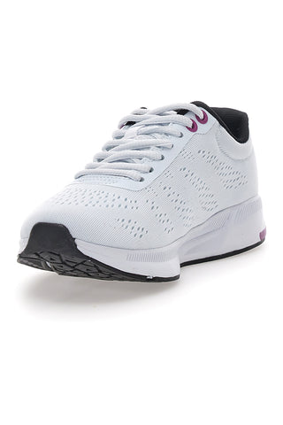 Weiße Sneakers mit blauen Details und Mesh-Obermaterial CHAMPION JAUNT