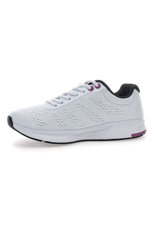 Weiße Sneakers mit blauen Details und Mesh-Obermaterial CHAMPION JAUNT
